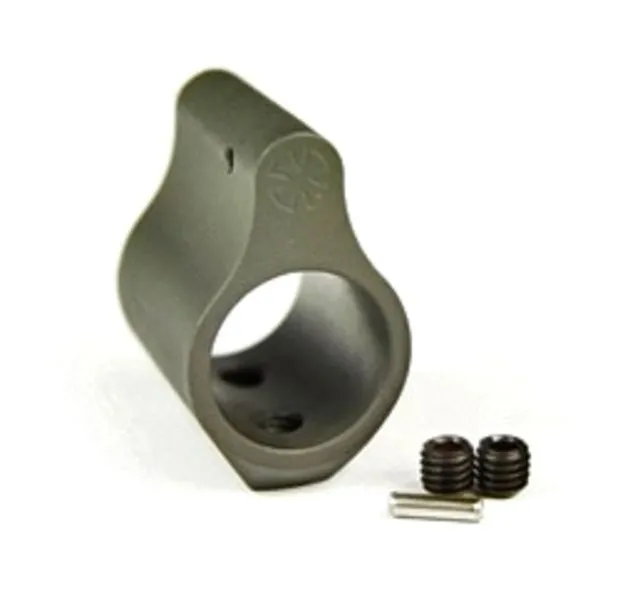 Noveske Lo-Pro Gas Block 2-Screws .625 Inch Diameter Barrels - Gas Block for AR-15, vista 1