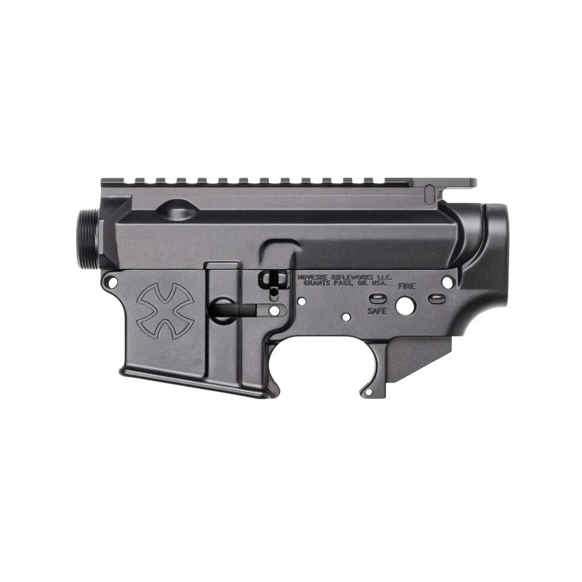 Noveske Chainsaw AR-15 Receiver Set Anodized Black - Lower Receiver for AR-15 - view 2