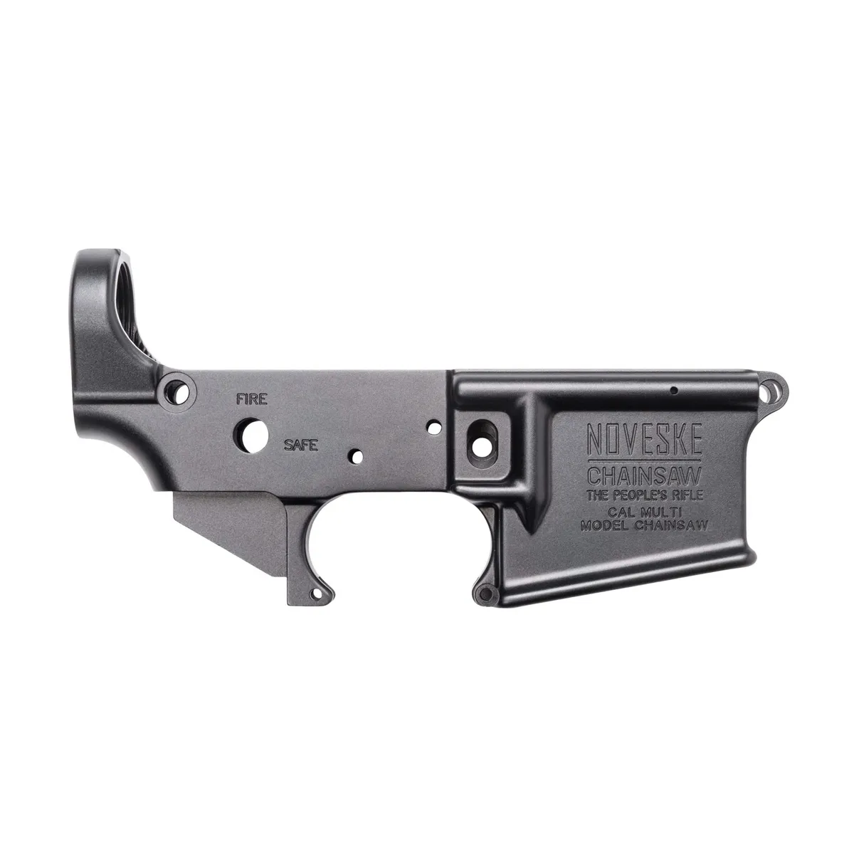 Noveske Chainsaw N4 AR-15 Stripped Lower Receiver Black - Lower Receiver for AR-15 - view 1