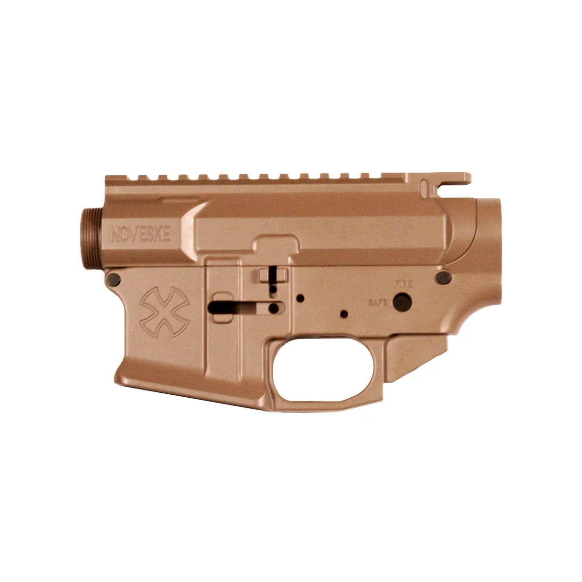 Noveske Gen 3 Receiver Set Flat Dark Earth 5.56 / .223 Rem - Lower Receiver for AR-15, vista 1