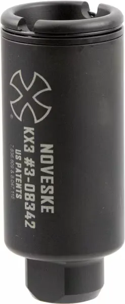 Noveske Rifleworks Llc Kx3 Flash Suppressor 22 Caliber 1/2-28 Steel Phosphate - Muzzle Device for AR-15 - view 2