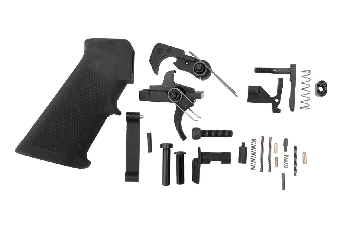 Noveske Rifleworks AR-15 Lower Parts Kit - A2 Grip & Mil-Spec Trigger - Lower Receiver for AR-15 - view 2