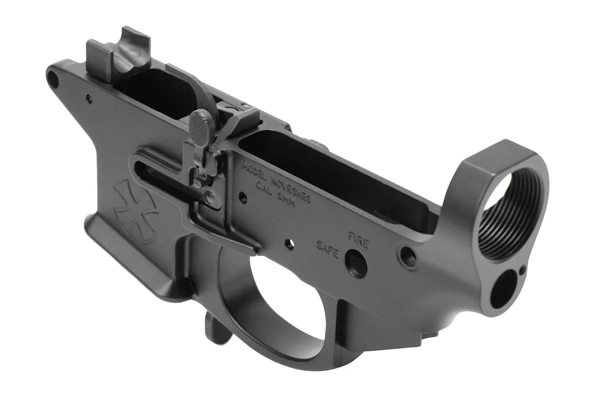 Noveske Rifleworks Gen 4 Noveske9 Stripped AR-15 Lower Receiver 9mm - Lower Receiver for AR-15 - view 3