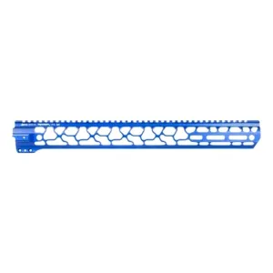 Odin Works 17.5" M-LOK Ragna Free Float AR-15 Handguard, Blue - F-17-ML-RA-BLU - Handguard for AR-15, vista 1