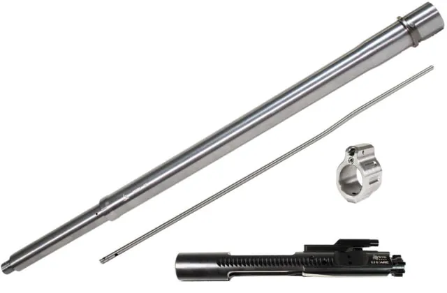 ODIN Works AR-15 22 ARC 16.1in Threaded Barrel 1/2-28 TPI 1-7 Twist UltraLite Profile Intermediate Gas Placement with Tunable Gas Block and Gas Tube - Barrel for AR-15, vista 1