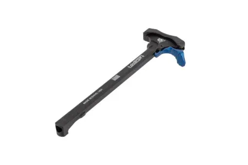 ODIN Works AR-15 Extended Latch Diverge Charging Handle - Blue - Charging Handle for AR-15, vista 1