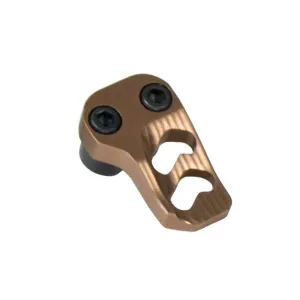 Odin Works Extended Mag Release Gen II, Burnt Bronze ACC-XMR2-BB - Magazine Release for AR-15 - view 1