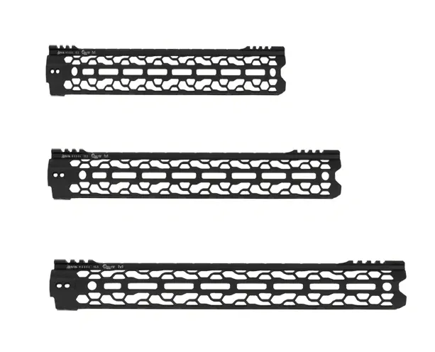 ODIN Works O2 Lite M-LOK Handguard – Black - Handguard for AR-15, vista 4