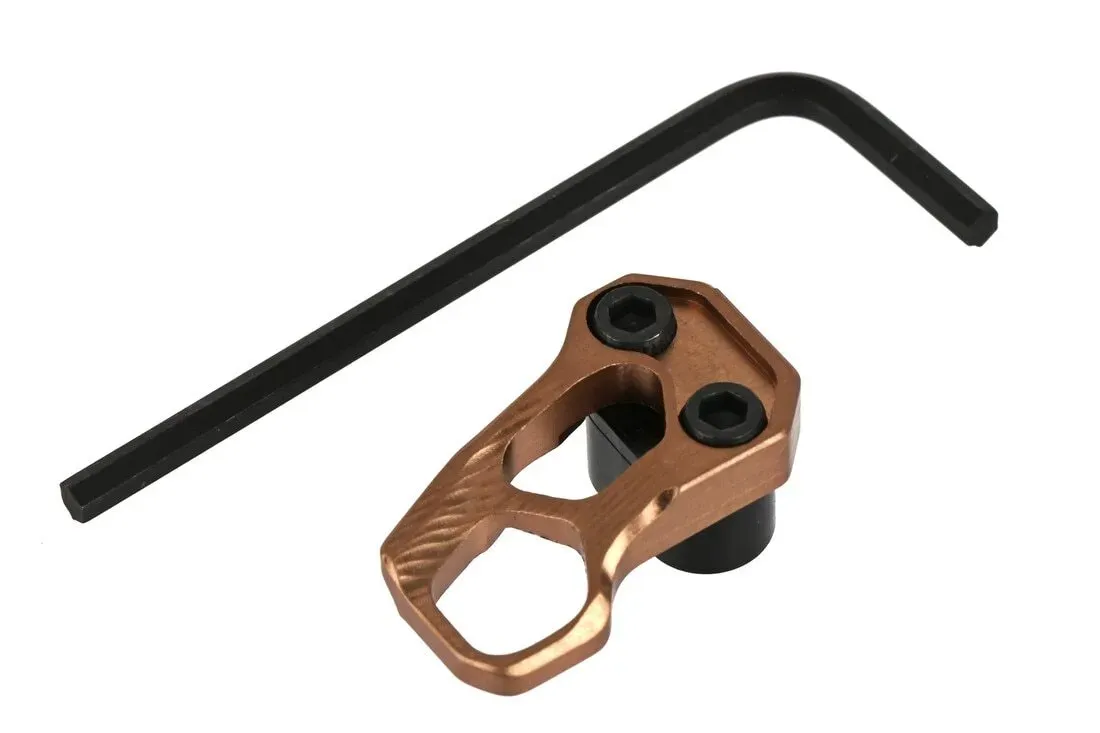 Odin Works Xmr 3 Extended Ar-15 Magazine Release - Burnt Bronze - Magazine Release for AR-15, vista 1