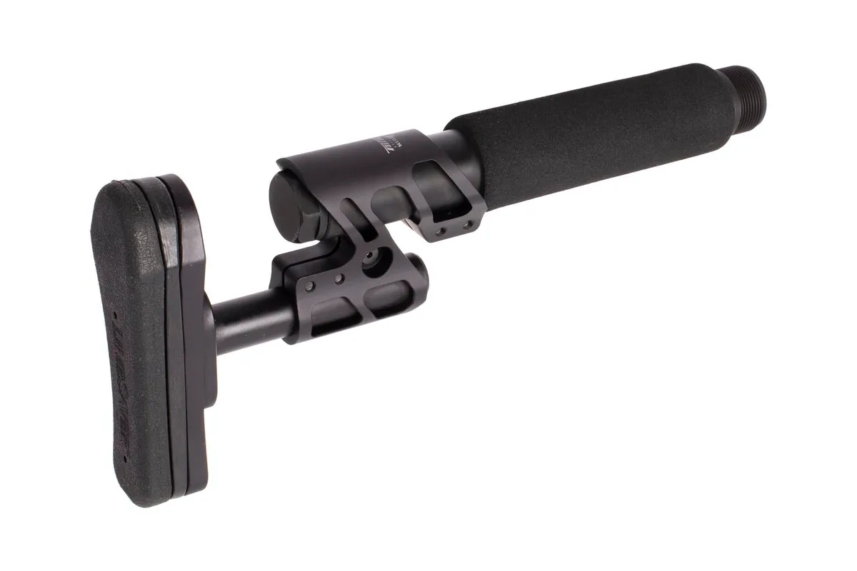 Odin Works Zulu 2.0 Adjustable Ar Stock Kit - Black - Stock & Brace for AR-15 - view 3