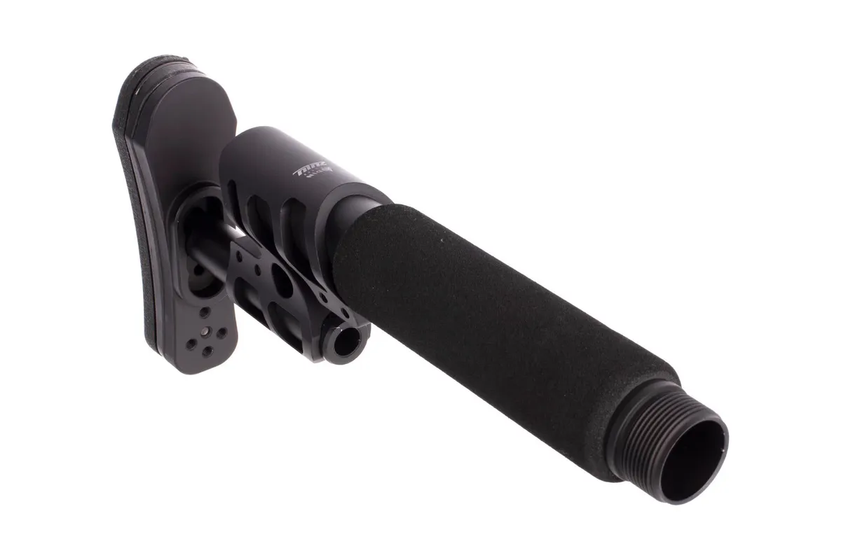 Odin Works Zulu 2.0 Adjustable Ar Stock Kit - Black - Stock & Brace for AR-15 - view 1