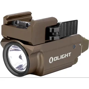 Olight Baldr Mini Weapon Light with Green Laser for Picatinny Rail Desert Tan - Light - view 1