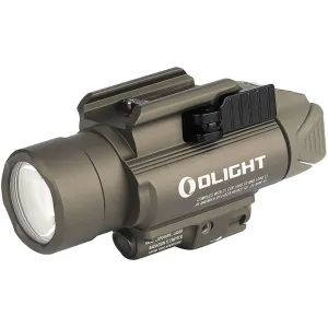 Olight Baldr Pro Weapon Light with Green Laser for Picatinny Rail Desert Tan - Light - view 1