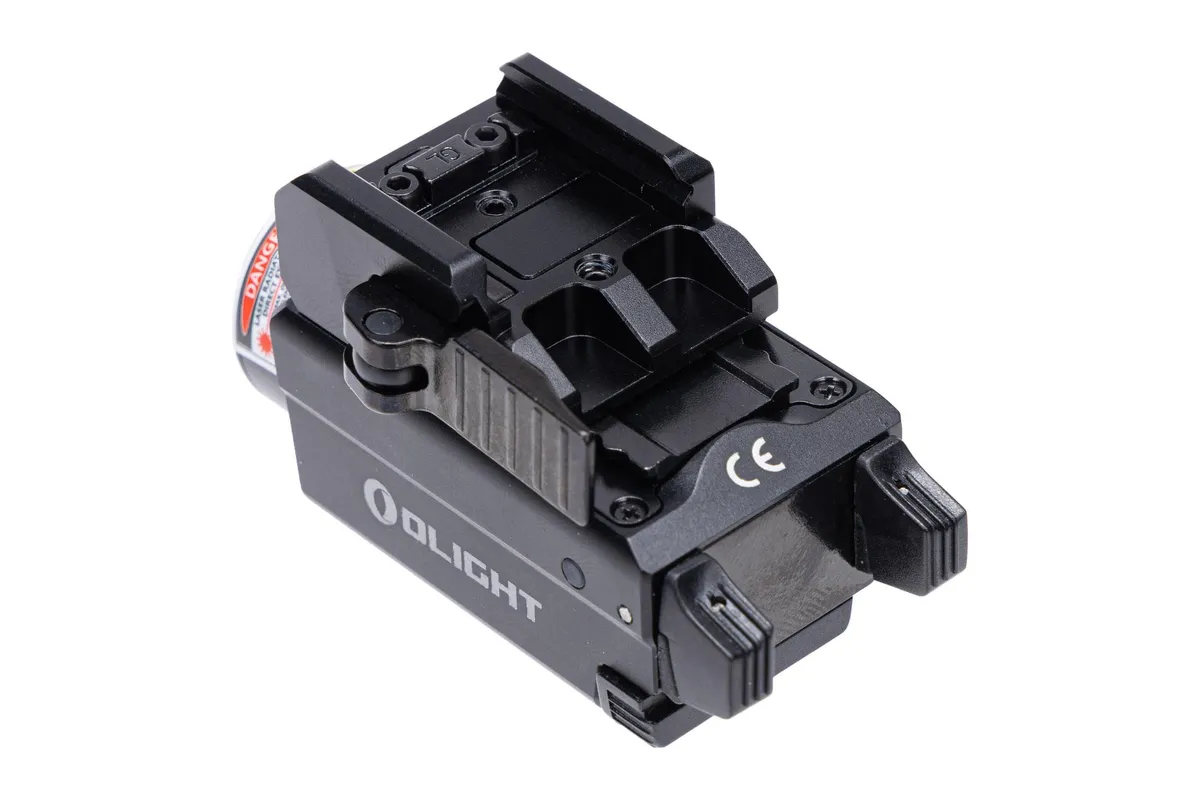 Olight Baldr S BL 800 Lumen Tactical Flashlight with Blue Laser Sight - Black - Light, vista 3