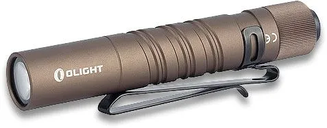 Olight i3T Desert Tan Slim LED Flashlight 180 Max Lumens, Desert Tan - Light, vista 1