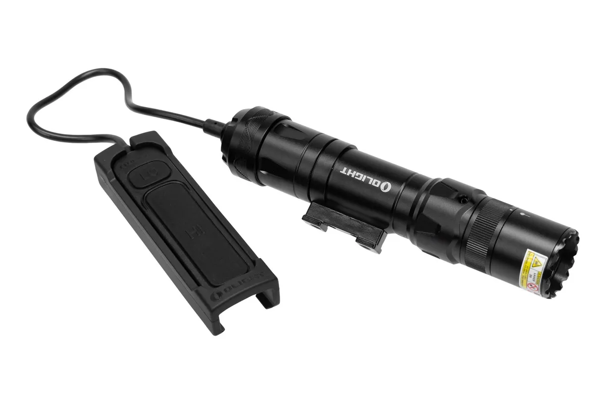 Olight Odin GL Mini 1000 Lumen Compact Rechargeable Rail Mount Flashlight with Green Laser - Light - view 3