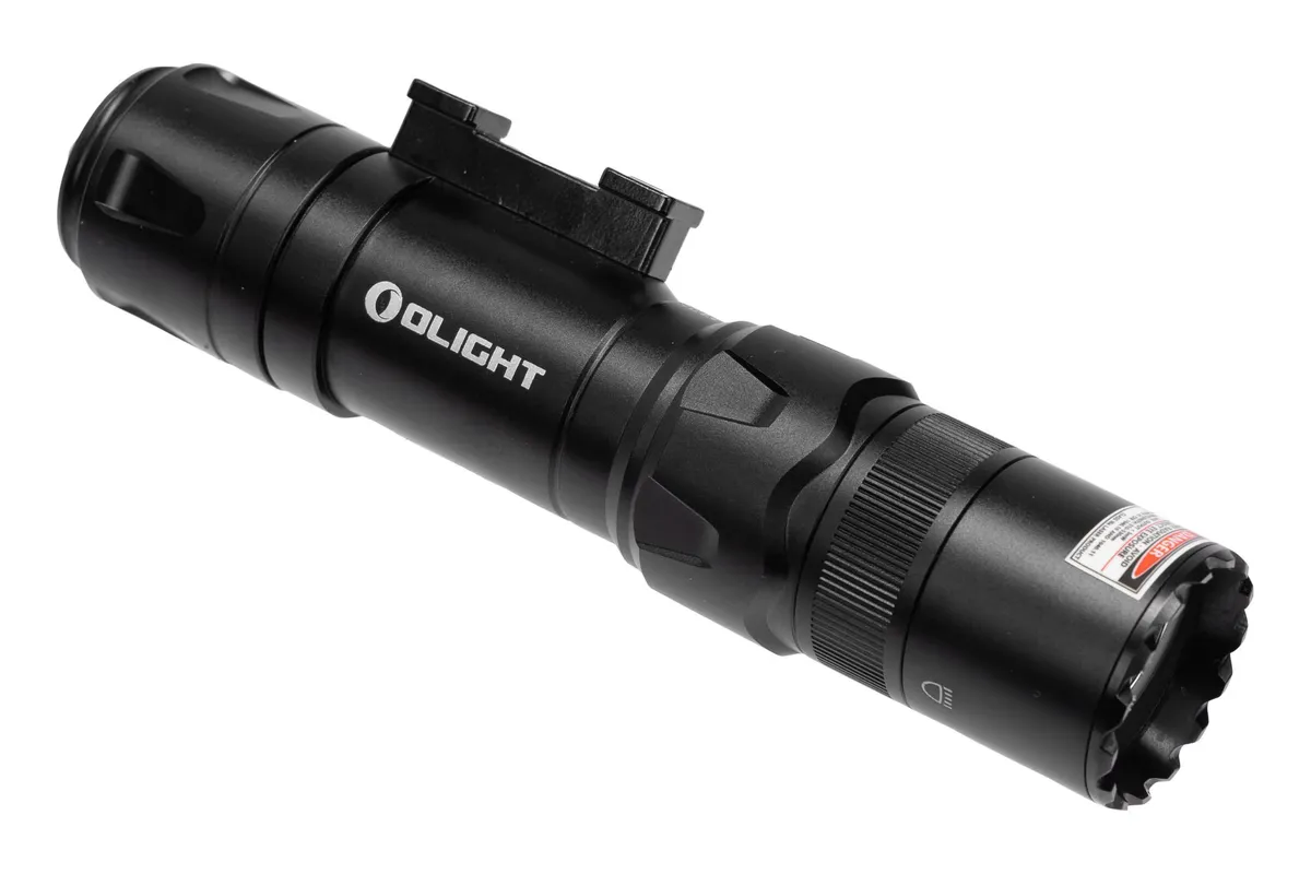 Olight Odin Mini 1250 Lumen Rechargeable Rail Mount Flashlight - Black - Light - view 5