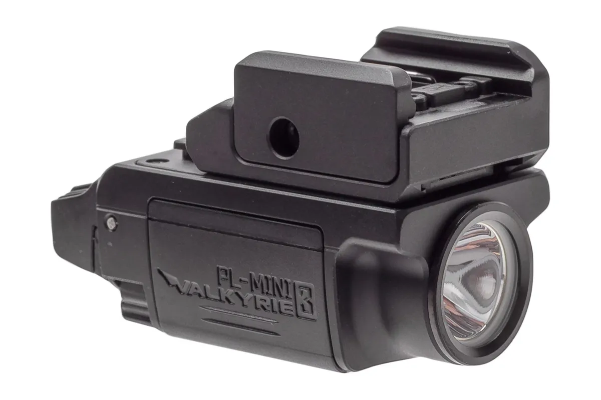 Olight Odin Mini 1250 Lumen Rechargeable Rail Mount Flashlight - Black - Light - view 1