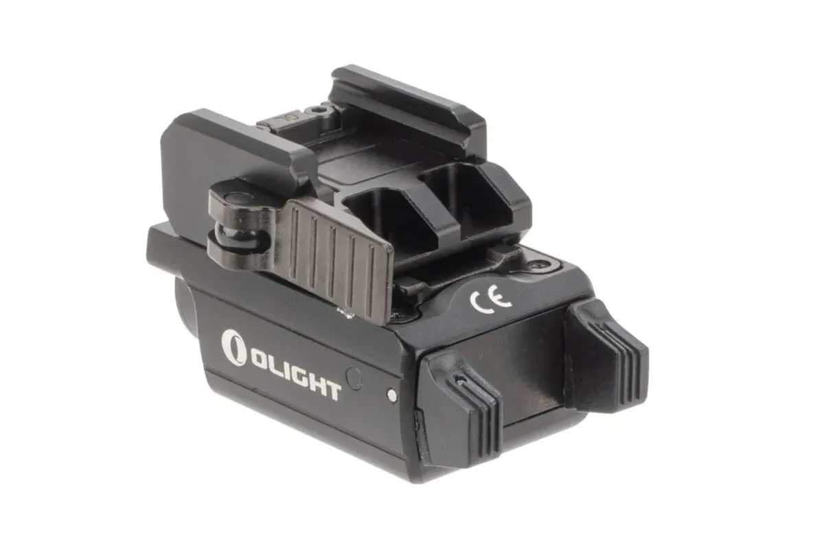 Olight PL-MINI 2 Valkyrie 600 Lumen Rechargeable Quick Release Ultra Compact Pistol Flashlight - Black - Light - view 1
