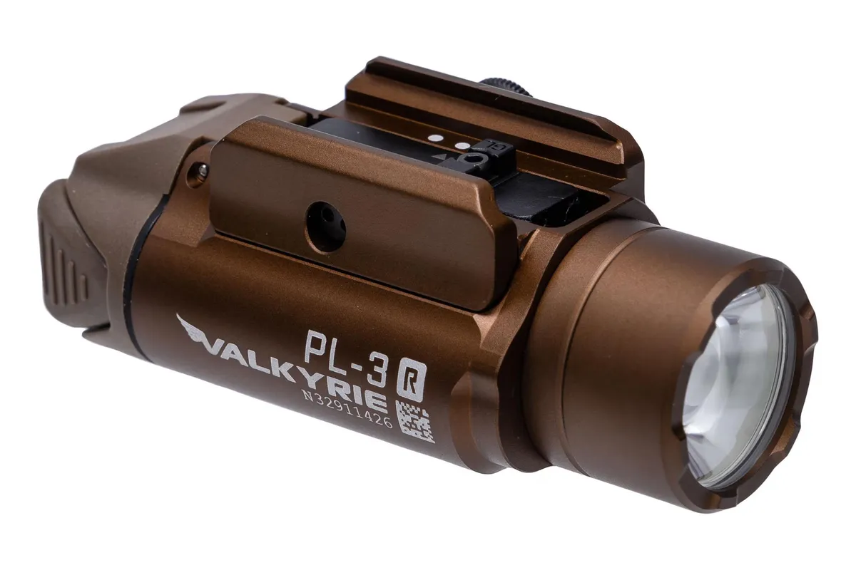 Olight PL PRO Valkyrie 1500 Lumen Rechargeable Pistol Flashlight - Black - Light - view 4