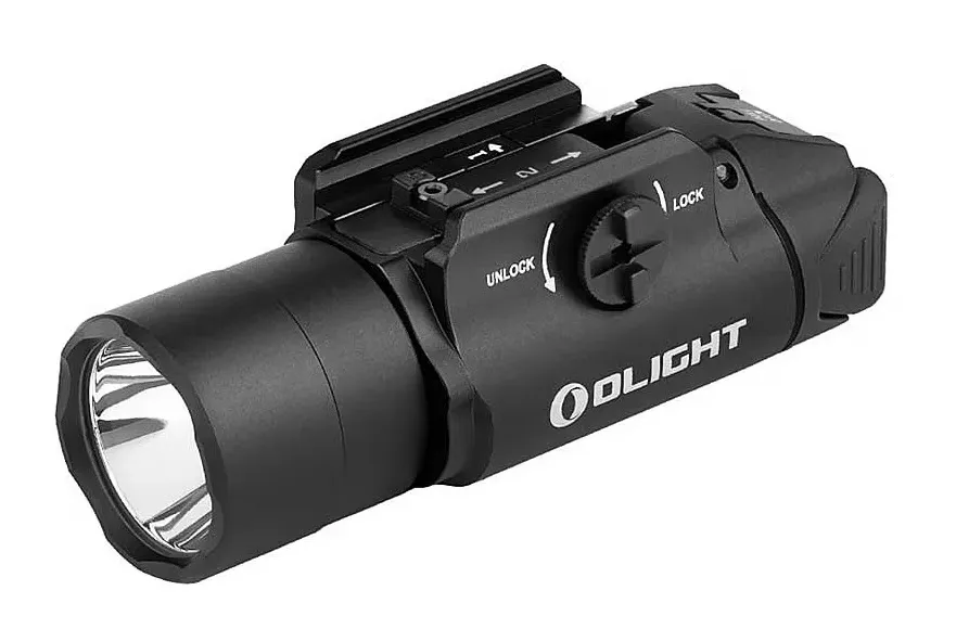 Olight PL PRO Valkyrie 1500 Lumen Rechargeable Pistol Flashlight - Black - Light - view 5
