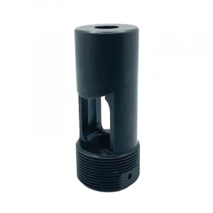 Otter Creek Arms OPS/AE Muzzle Brake 1/2-28, Black - Reduced Recoil with Efficient Muzzle Brake - OCL-401 - Muzzle Device for AR-15 - view 1