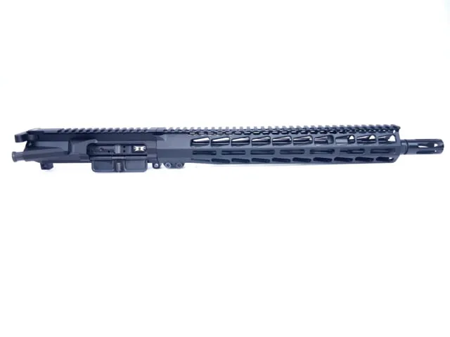 Outerwild AR15 Complete Premium Upper Receiver 5.56NATO 16in 1-7 Twist 13in M-LOK Handguard Black Anodize - Upper Receiver for AR-15, vista 1