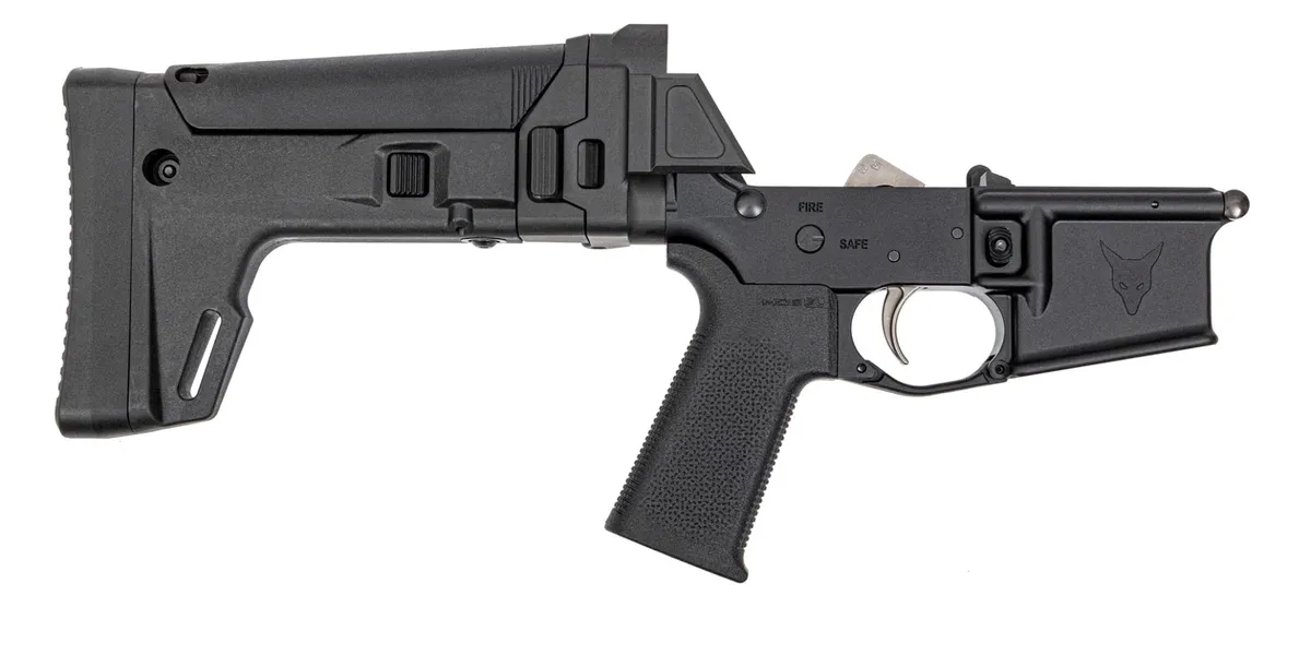 Palmetto State Armory BLEM PSA Complete JAKL Rifle Lower 5.56 NATO, MOE SL EPT F5 Stock, Black - Lower Receiver for AR-15, vista 1