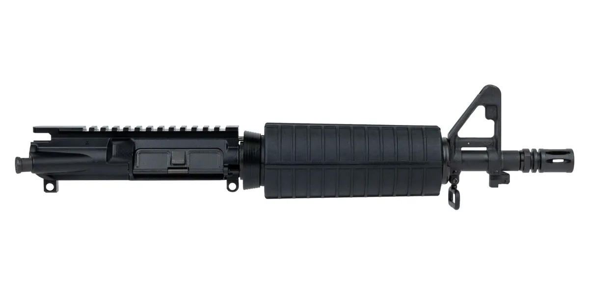 Palmetto State Armory PSA 10.5" CHF 1:7 A2 Carbine 5.56 NATO Premium Classic AR-15 Upper Assembly - No BCG/CH - Upper Receiver for AR-15, vista 1