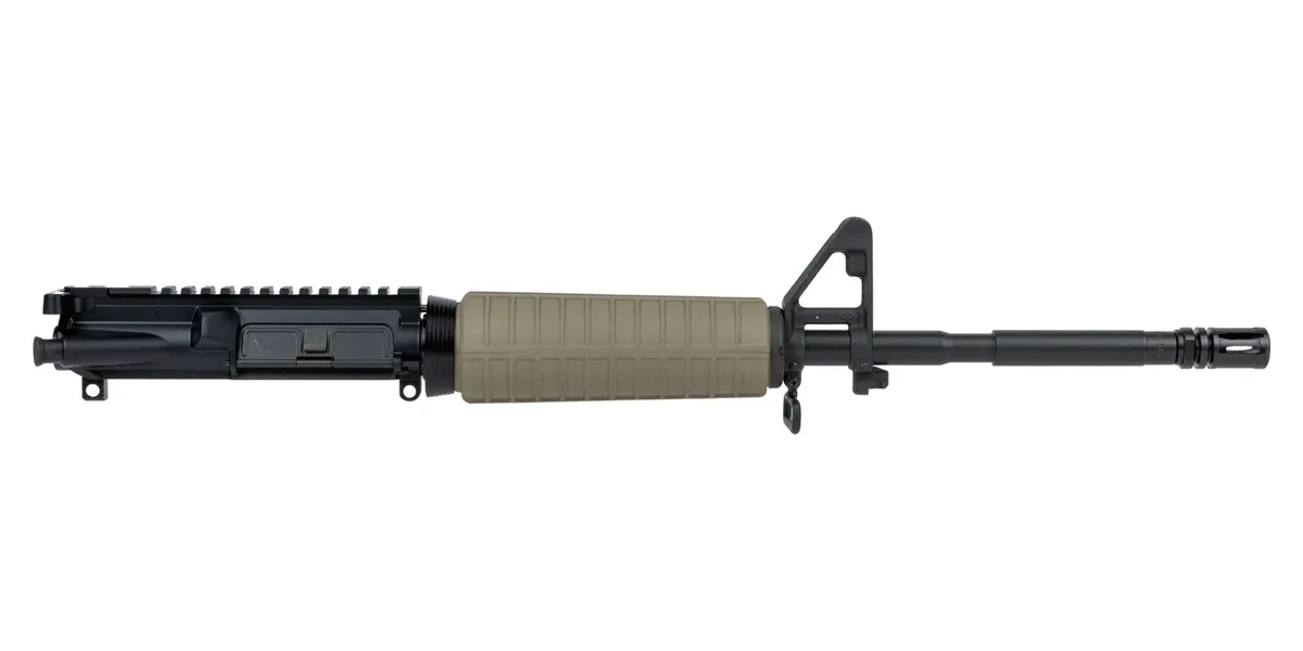 Palmetto State Armory PSA 16" Carbine-Length M4 5.56 NATO 1/8 Phosphate Classic Upper w/ BCG and CH, Flat Dark Earth - Upper Receiver for AR-15 - view 1