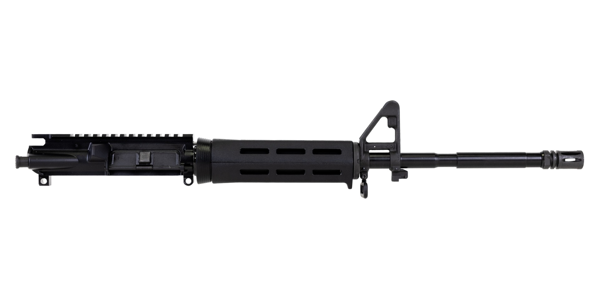 PSA 16" M4 Carbine-Length 5.56 NATO 1:7 Nitride B5 MLOK Upper No BCG & CH, Black - Upper Receiver for AR-15, vista 1