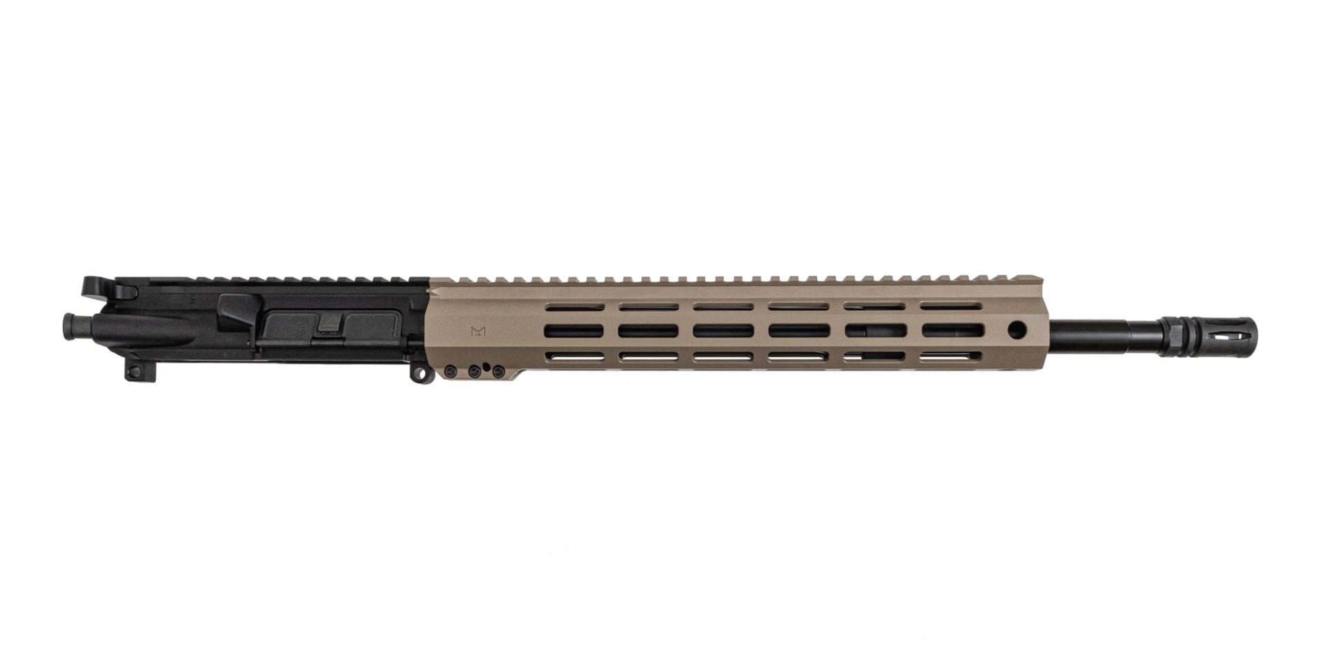 PSA 16" Mid-Length 5.56 NATO 1:7 Nitride 13" Lightweight Hex M-LOK Upper With BCG & CH, FDE - Upper Receiver for AR-15 - view 1