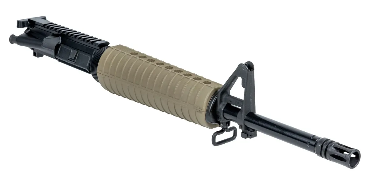 Palmetto State Armory PSA 16" Mid-Length 5.56 NATO 1:7 Nitride Classic Upper With BCG & CH, FDE - Upper Receiver for AR-15 - view 2