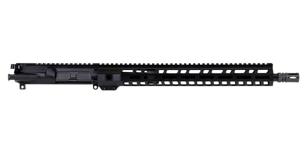 Palmetto State Armory PSA 16" Pistol-Length 300AAC Blackout Nitride 15" Lightweight M-Lok Upper - With BCG & CH - 5165450142 - Upper Receiver for AR-15, vista 1