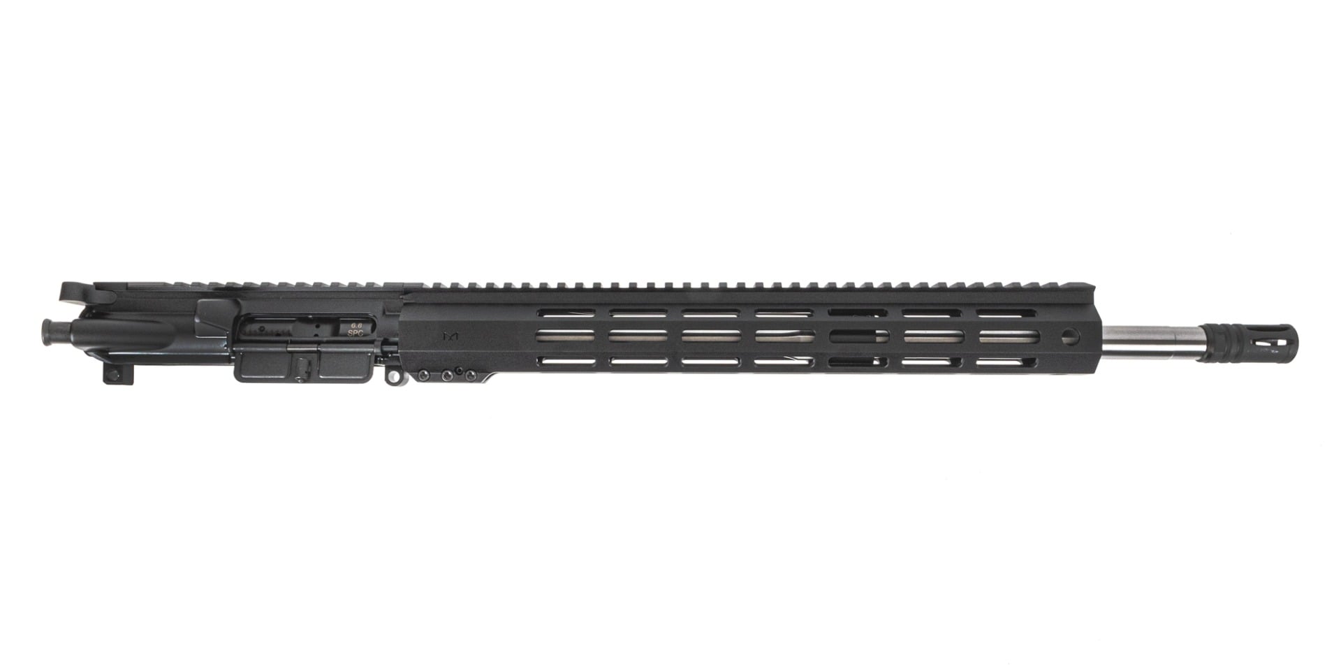 PSA 18" Mid-Length 6.8 SPC II 1/11 Stainless Steel 15" Lightweight Hex M-LOK Upper with BCG & CH - Upper Receiver for AR-15, vista 1