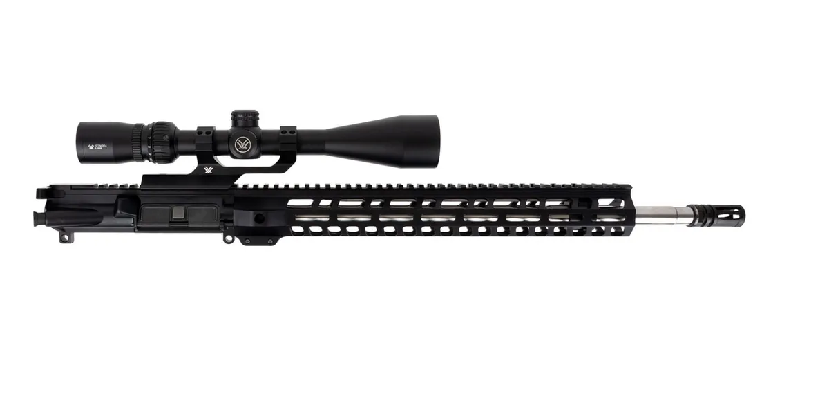 Palmetto State Armory PSA 18" Rifle-Length 6.5 Grendel 1/8 Stainless 15" Lightweight M-Lok Upper With Vortex Sonora 4-12x44mm Scope - Upper Receiver for AR-15, vista 1