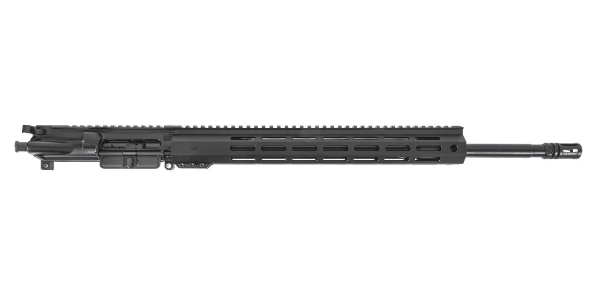 Palmetto State Armory PSA 20" Rifle Length 5.56 NATO 1/7 Nitride 15" Lightweight Hex Mlok Upper - W/ BCG and CH - Upper Receiver for AR-15 - view 1