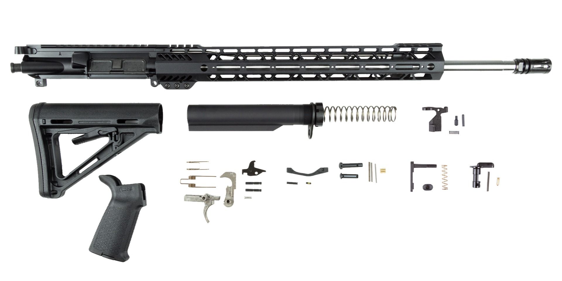 PSA 20" Rifle-Length 5.56 NATO 1/7 Stainless Steel 15" Lightweight M-LOK MOE EPT Rifle KIT - Upper Receiver for AR-15 - view 1