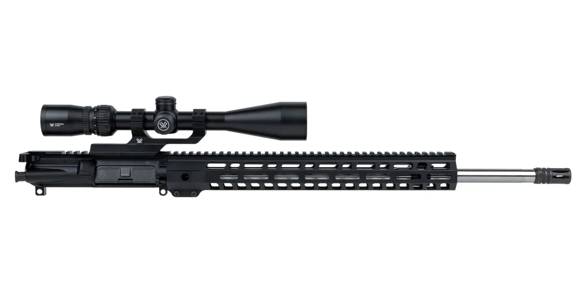 Palmetto State Armory PSA 20" Rifle-Length 6.5 Grendel 1/8 Stainless 15" Lightweight M-Lok Upper With Vortex Sonora 4-12x44mm Scope - Upper Receiver for AR-15, vista 1