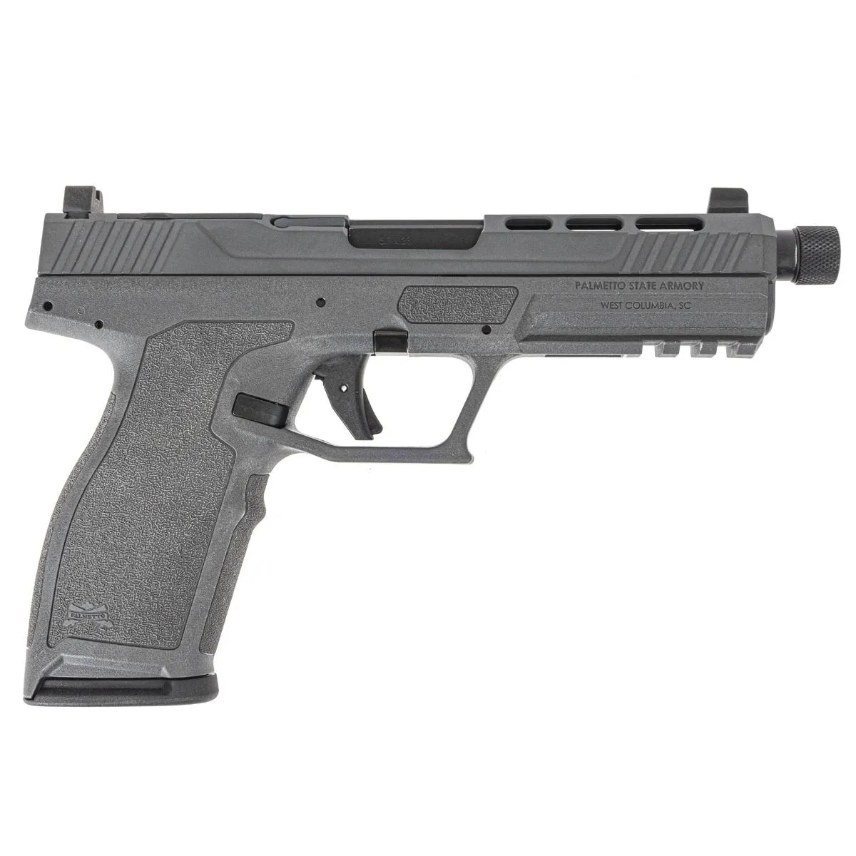 Palmetto State Armory PSA 5.7 Rock Complete RK1 Optics Ready Pistol With Threaded Barrel, Gray - Barrel for AR-15, vista 1