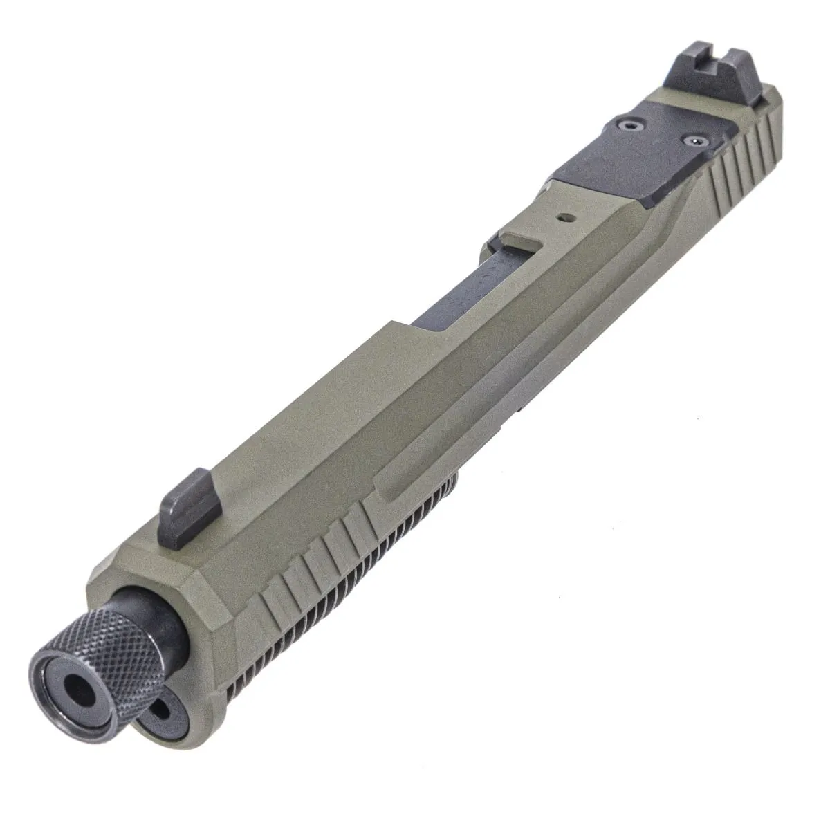 Palmetto State Armory PSA 5.7 Rock Complete Slide Optics Ready With Threaded Barrel, Sniper Green - Barrel for AR-15, vista 1