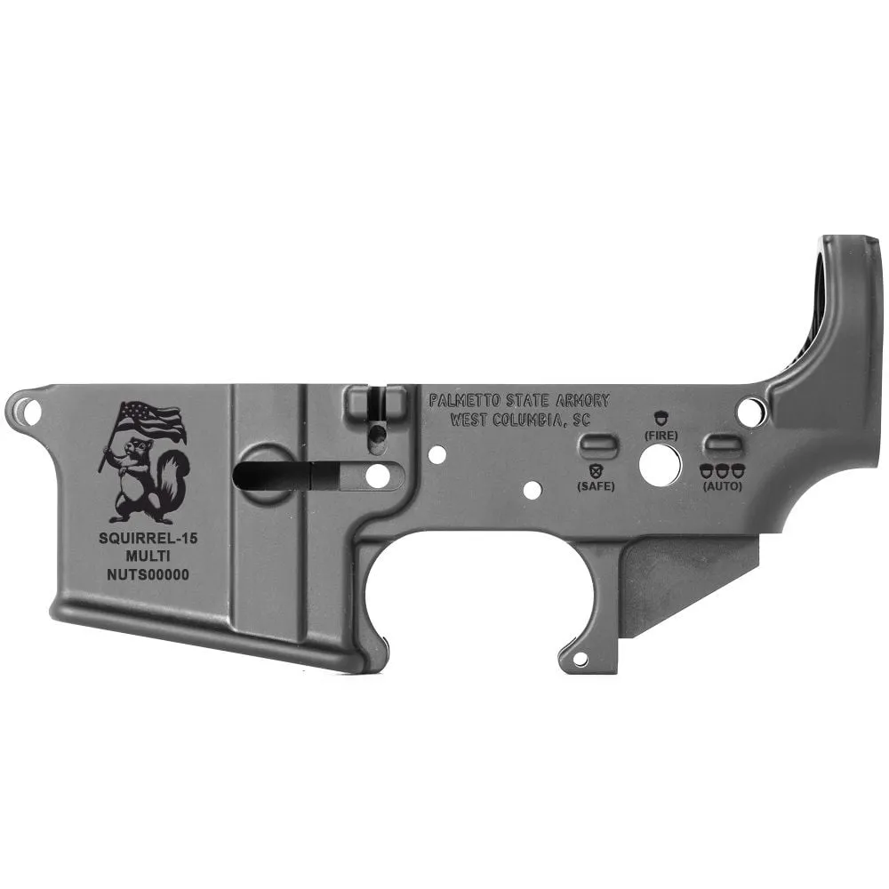 Palmetto State Armory PSA AR-15 "SQUIRREL-15" Stripped Lower Receiver - Lower Receiver for AR-15 - view 1