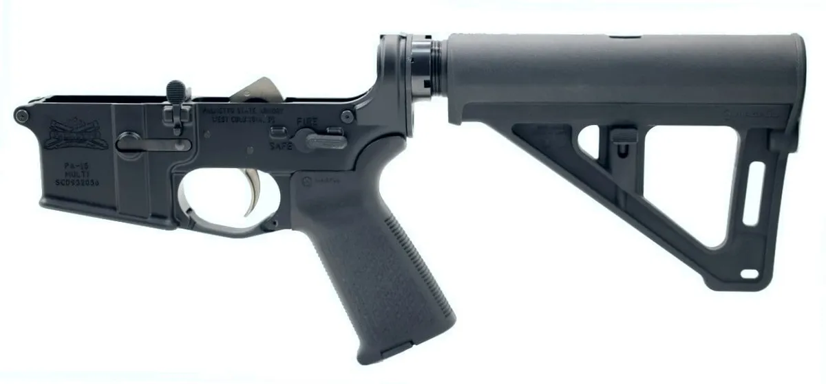 Palmetto State Armory PSA AR15 Complete MOE EPT BTR Lower, Black - Lower Receiver for AR-15, vista 1