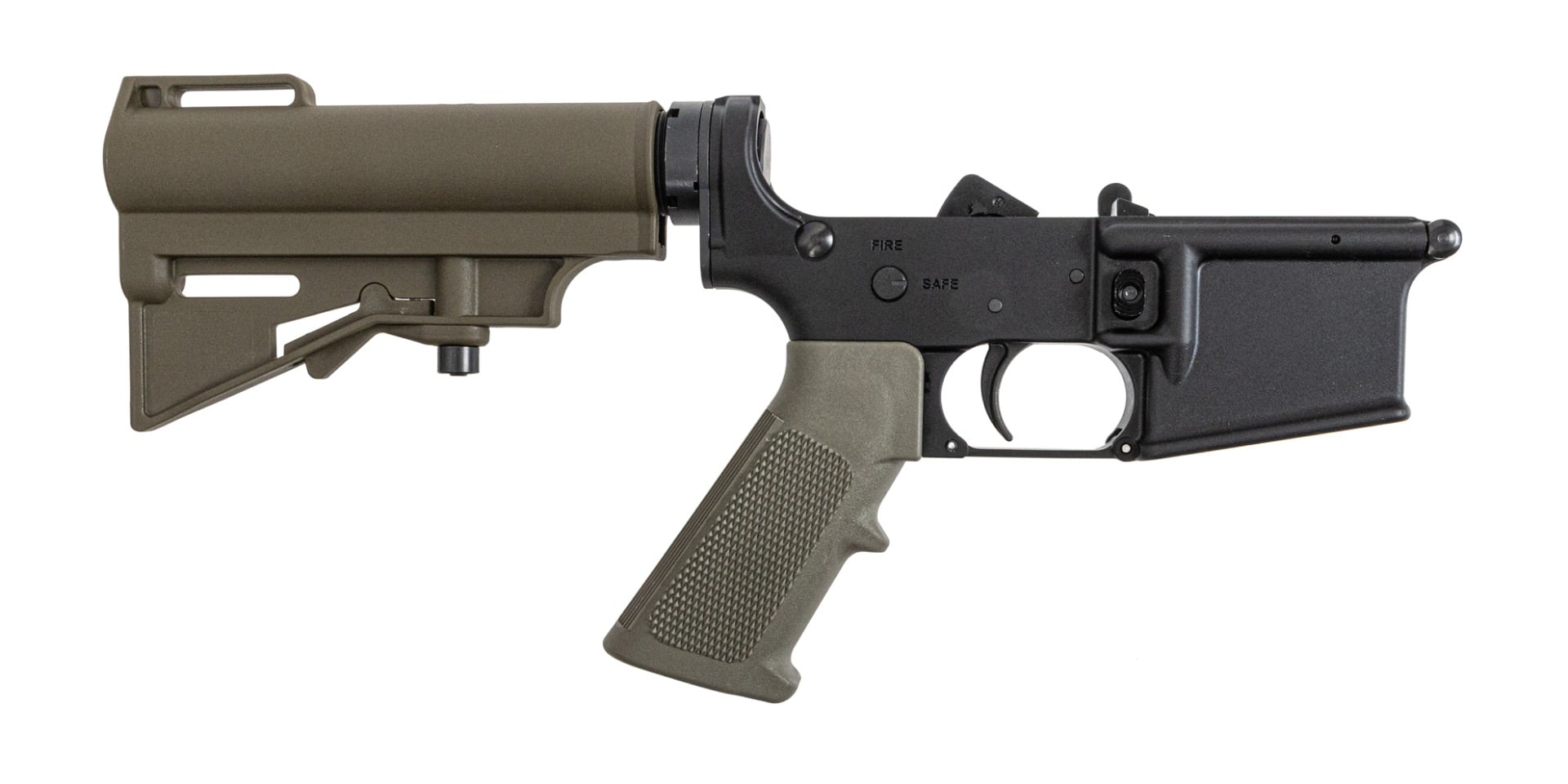 PSA Classic AR-15 Complete Stealth Pistol Lower W/HAR-15 Brace, ODG - Lower Receiver for AR-15, vista 1