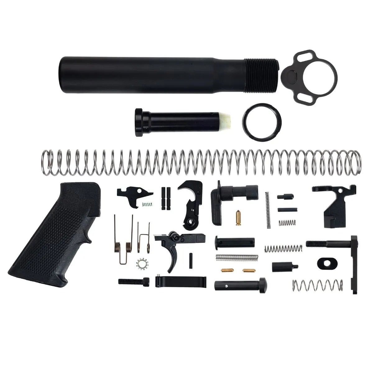Palmetto State Armory PSA Classic Pistol Lower Build Kit With Double Loop Latch Plate - Lower Receiver for AR-15 - view 1