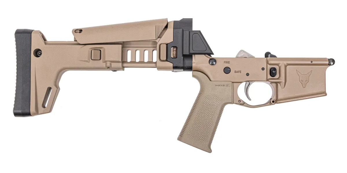 Palmetto State Armory PSA Complete JAKL Rifle Lower 5.56 NATO, MOE SL EPT F5 Stock, FDE - Lower Receiver for AR-15 - view 2