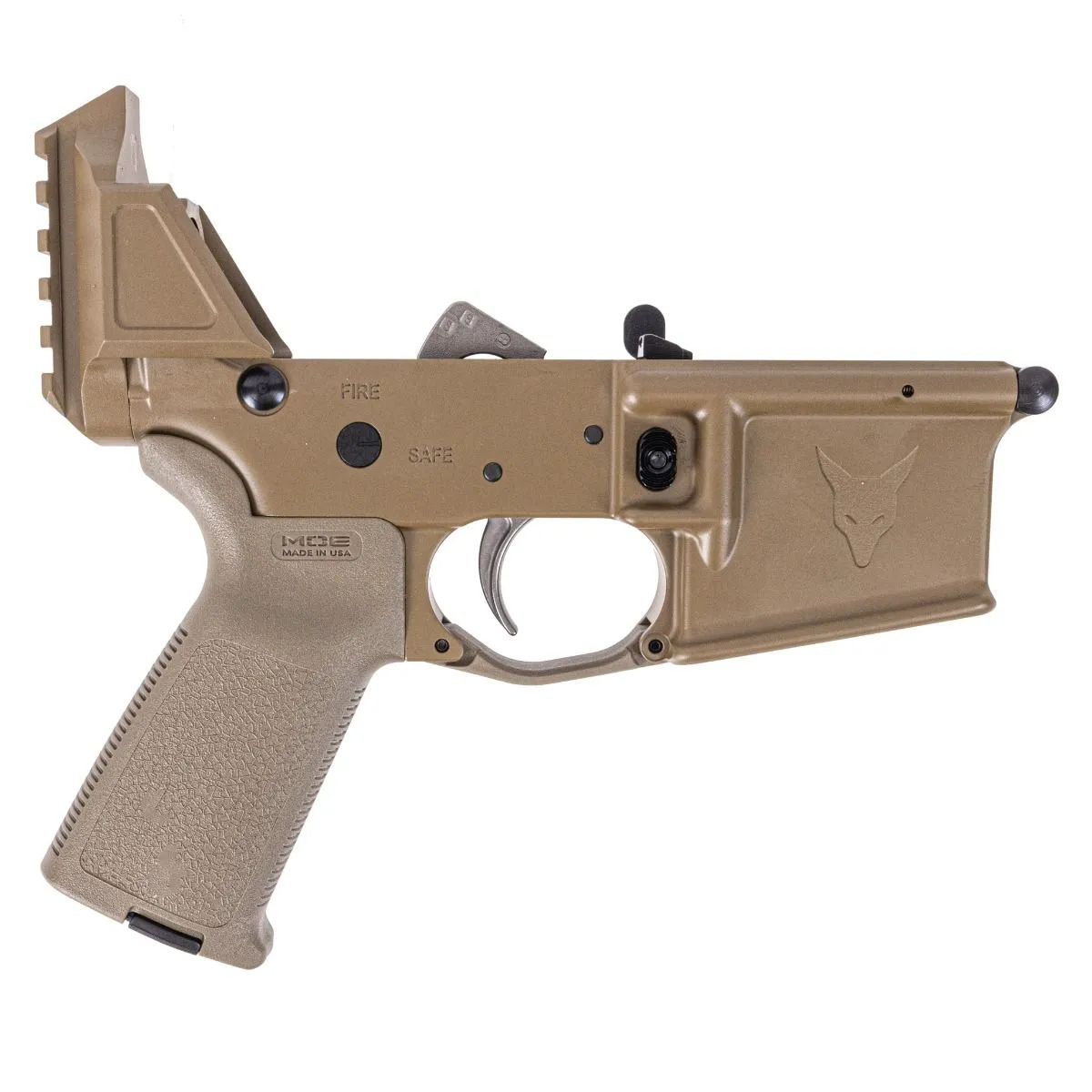 Palmetto State Armory PSA Complete Lower 300BO, JAKL, MOE EPT w/o Brace, FDE - Lower Receiver for AR-15, vista 1