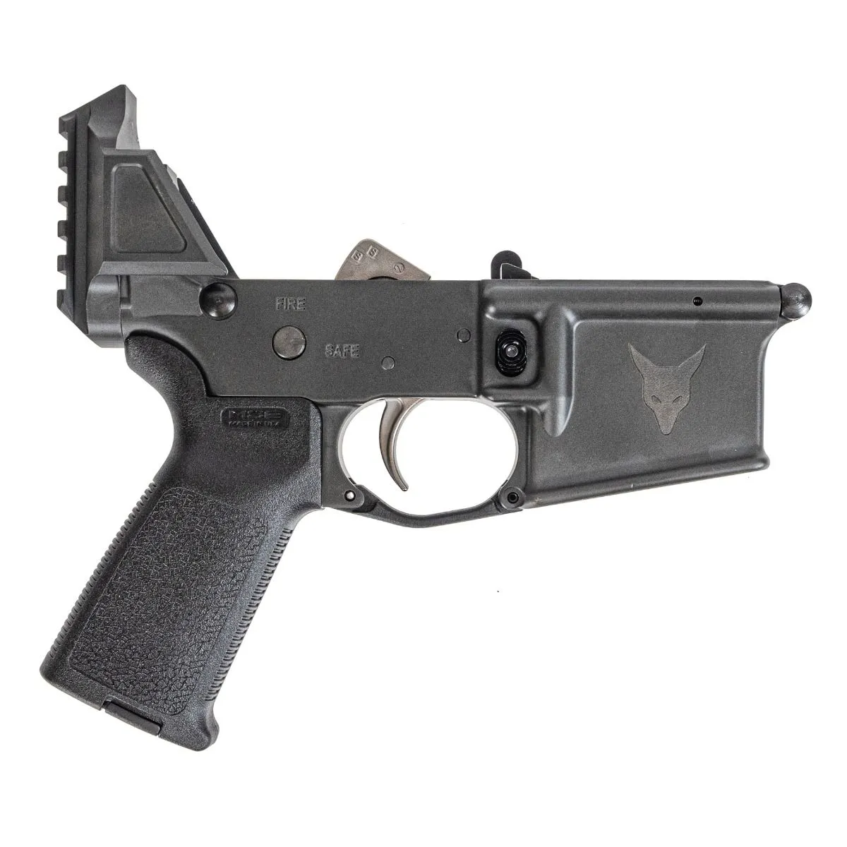 Palmetto State Armory PSA Complete Lower 300BO, JAKL, MOE EPT w/o Brace, Smoke - Lower Receiver for AR-15 - view 1