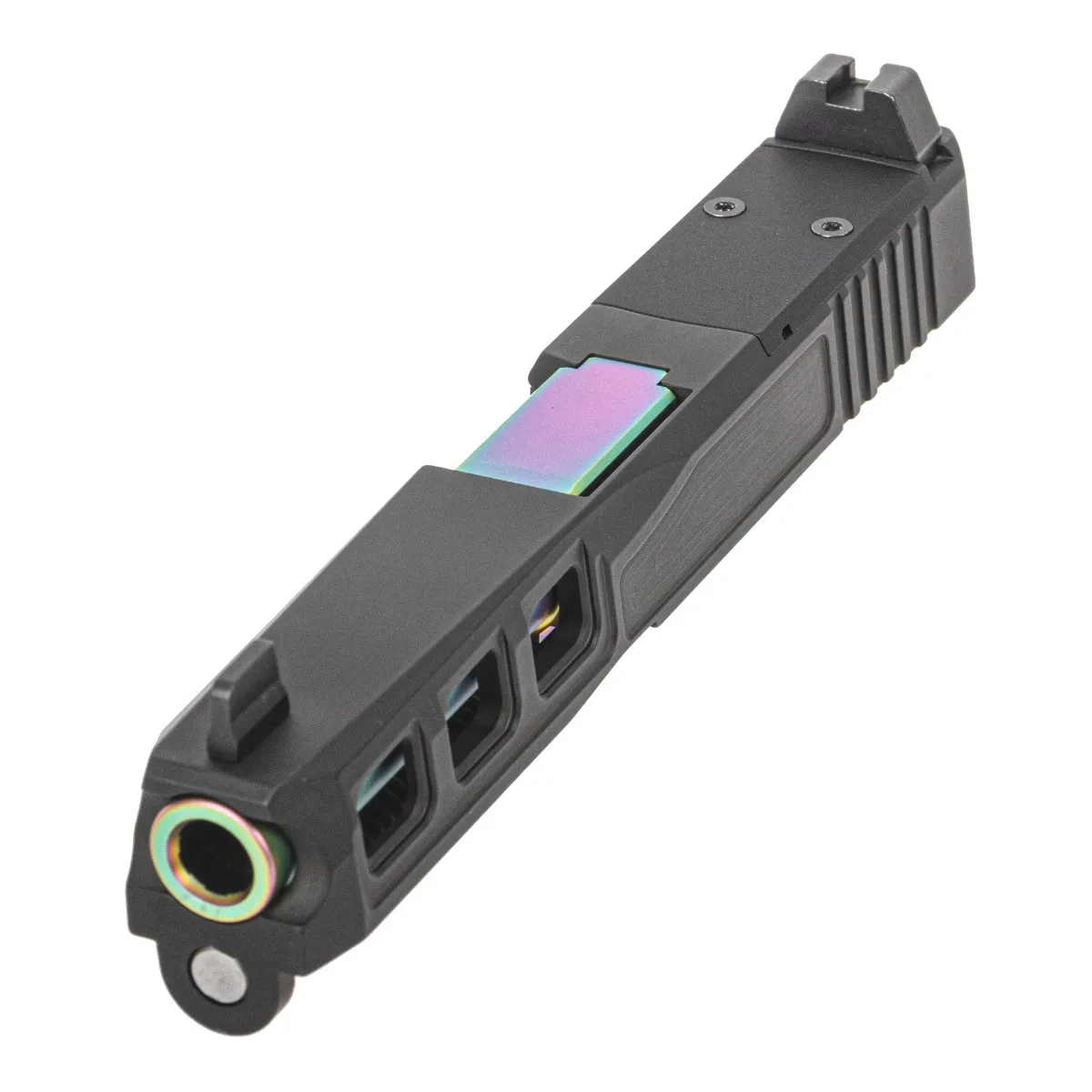 Palmetto State Armory PSA Dagger Complete SW3 RMR Slide Assembly With Chameleon Non-Threaded Barrel, Black - Barrel for AR-15, vista 1