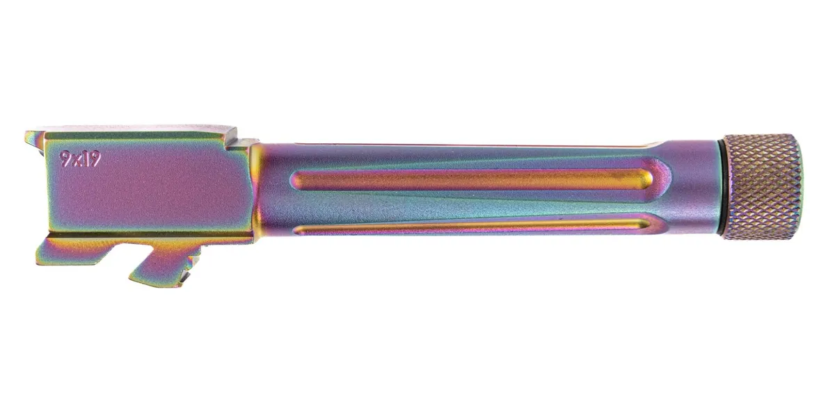 Palmetto State Armory PSA Dagger Threaded Barrel - Fluted, Chameleon - Barrel for AR-15 - view 1